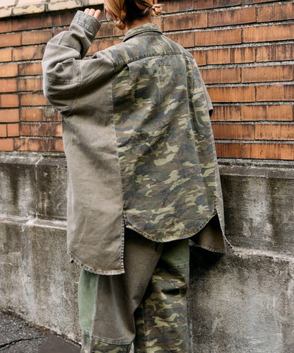 【etsinta／艾欣塔】改良款切換式過膝外套