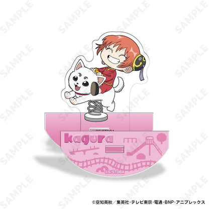 《銀魂》搖擺亞克力立牌 3 神楽[交通工具篇]
