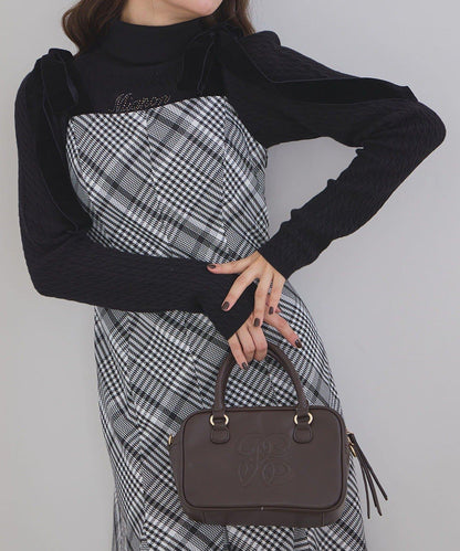 【一個接一個】蝴蝶結吊帶連衣裙