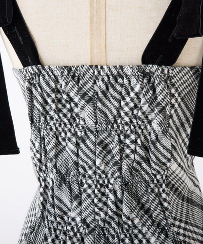 【一個接一個】蝴蝶結吊帶連衣裙