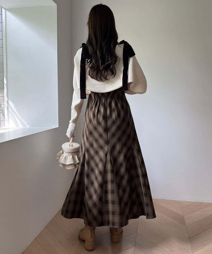 【一個接一個】蝴蝶結吊帶連衣裙