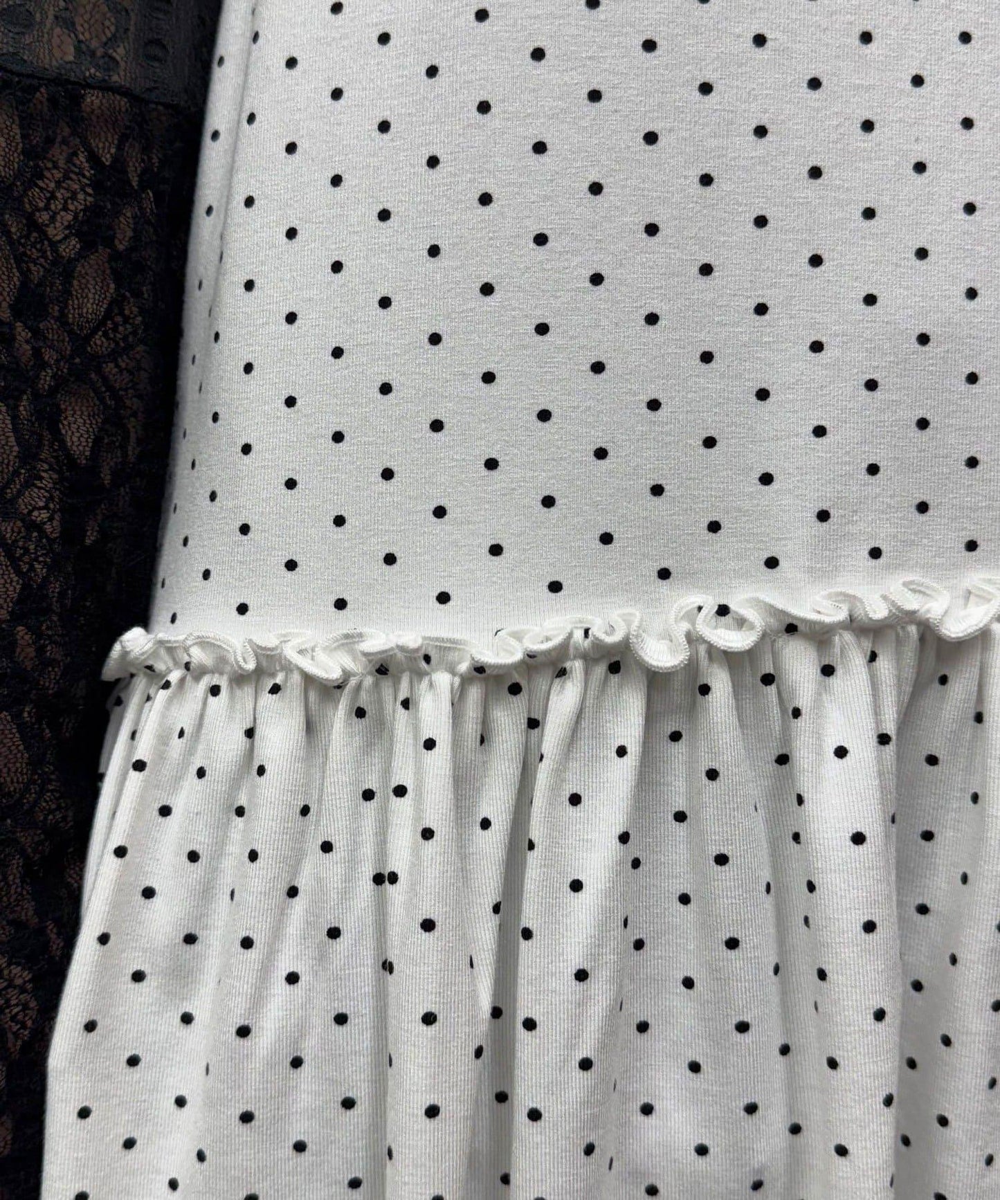 【Ciaopanic】項圈套裝波點不對稱吊帶連衣裙