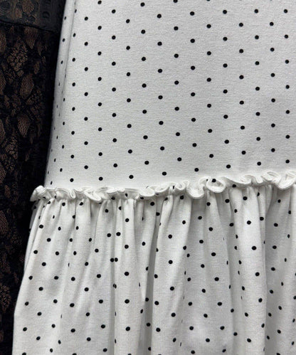 【Ciaopanic】項圈套裝波點不對稱吊帶連衣裙