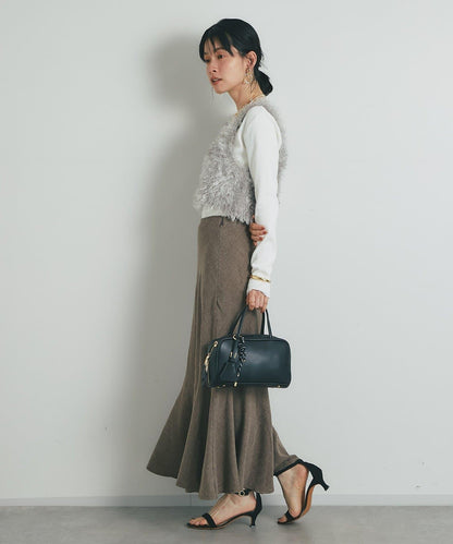 《柔軟顯色》U領毛絨馬甲