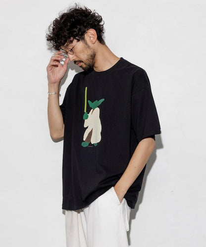 主人 前面印花T恤 / CP25SS-FH003