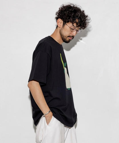 主人 前面印花T恤 / CP25SS-FH003