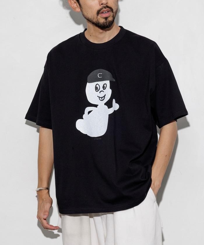 卡斯帕 前面印花T恤 / CP25SS-FH004