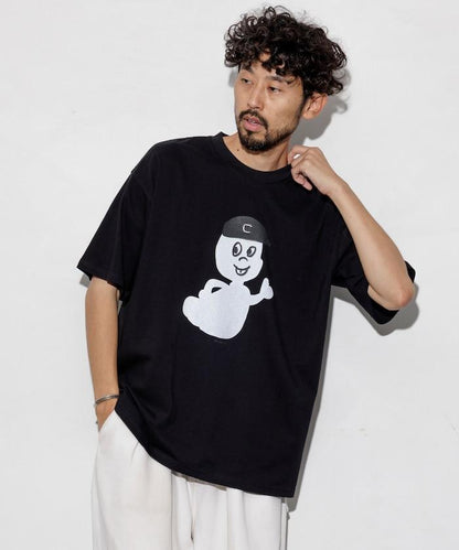 卡斯帕 前面印花T恤 / CP25SS-FH004