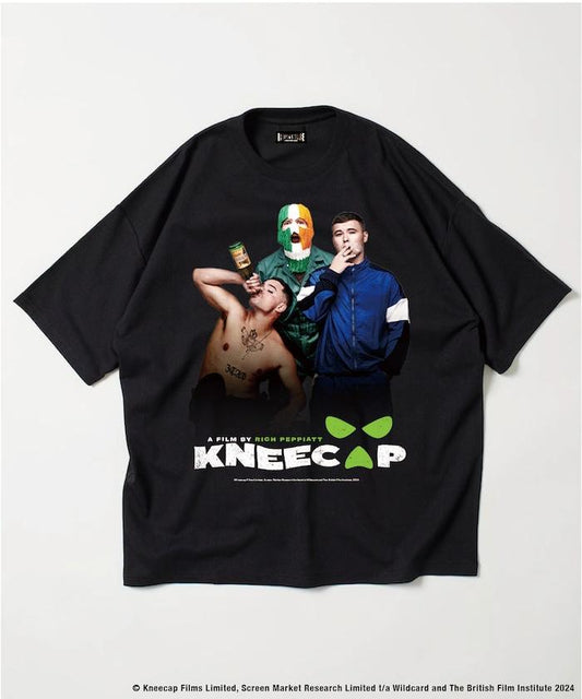 KNEECAP印花短袖T恤 1B