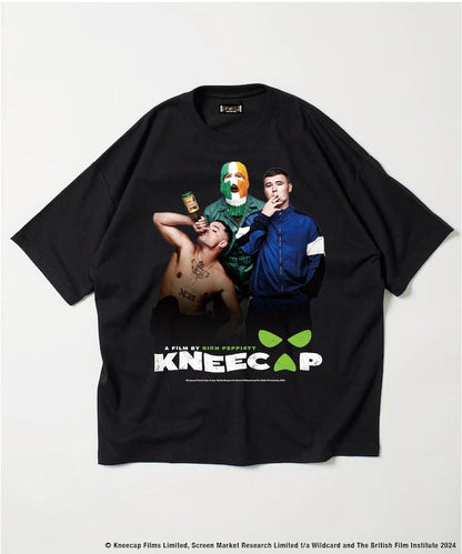 KNEECAP印花短袖T恤 1B