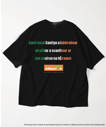 KNEECAP印花短袖T恤 1B