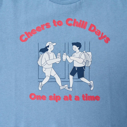 【純棉100%】野餐圖案短袖T恤