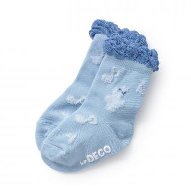 mimi醬剪影&音符圖案襪