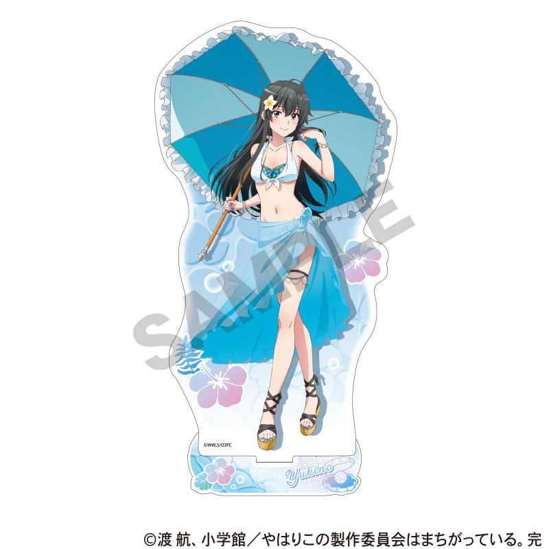 《我的青春戀愛物語果然有問題》亞克力立牌 雪之下雪乃 泳裝遮陽傘