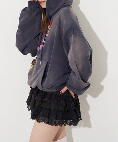【RePRODUCTION LABEL / リプロダクションレーベル】寬鬆連帽衛衣