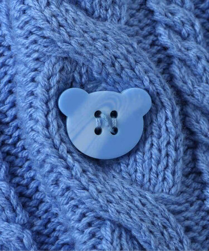 tiny bear圖案開衫