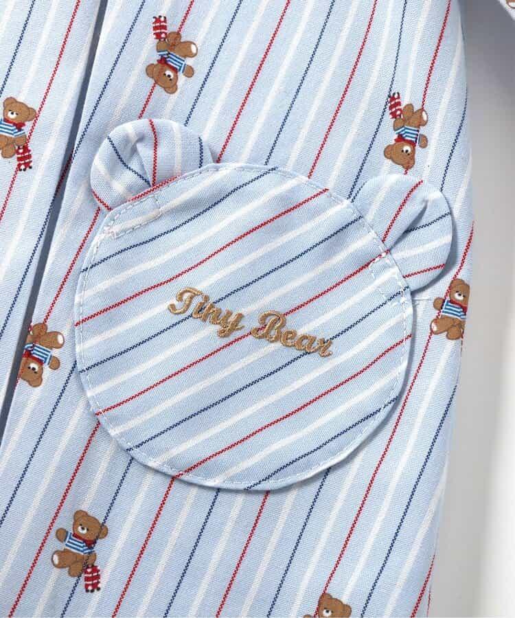 tiny bear 條紋與格子連衣裙