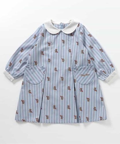 tiny bear 條紋與格子連衣裙