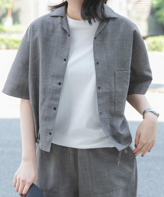 『UR TECH』高捻度開領襯衫