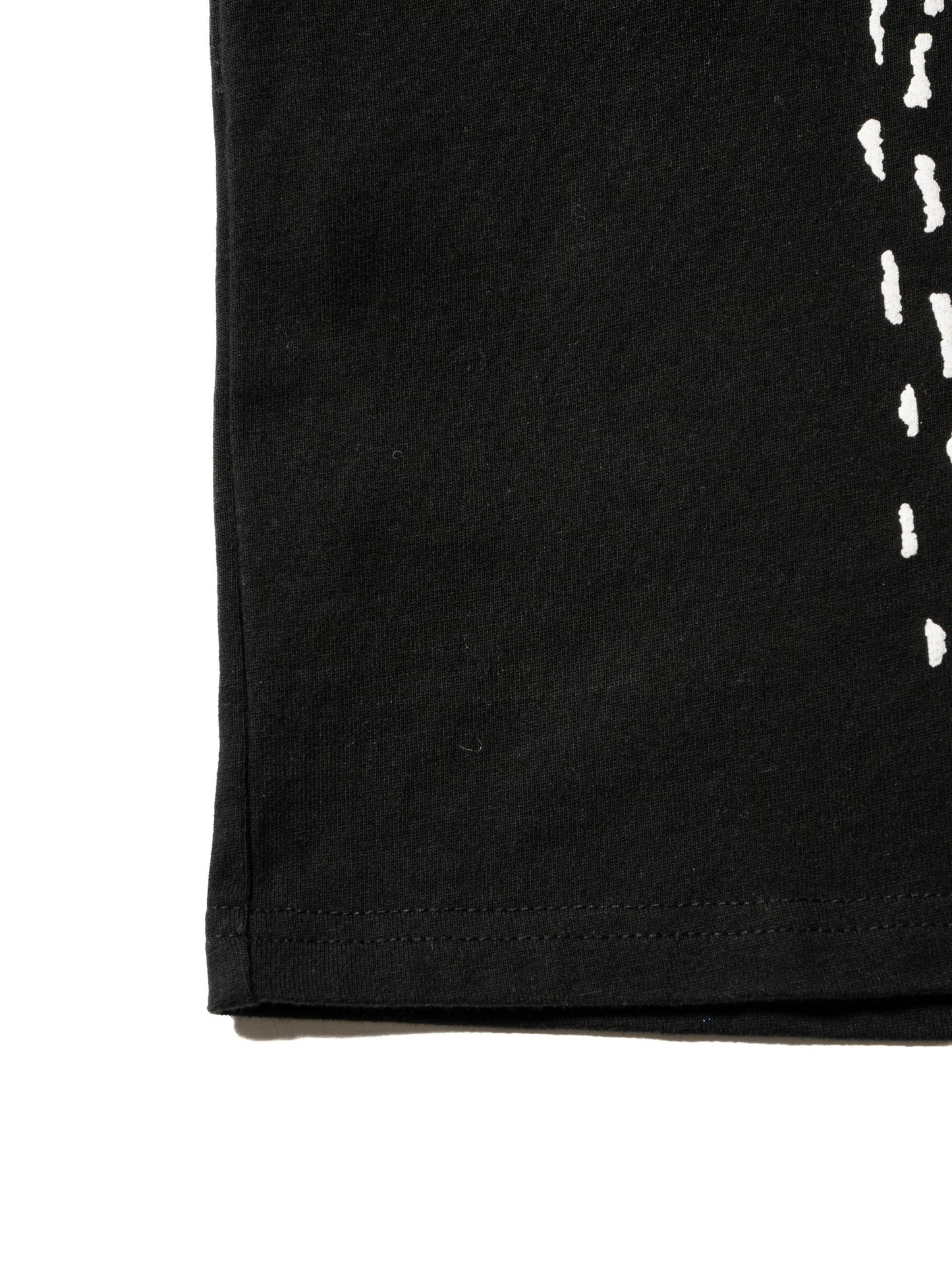 "VERTICAL SASHIKO" 刺子繡短袖T恤 × Knuu®