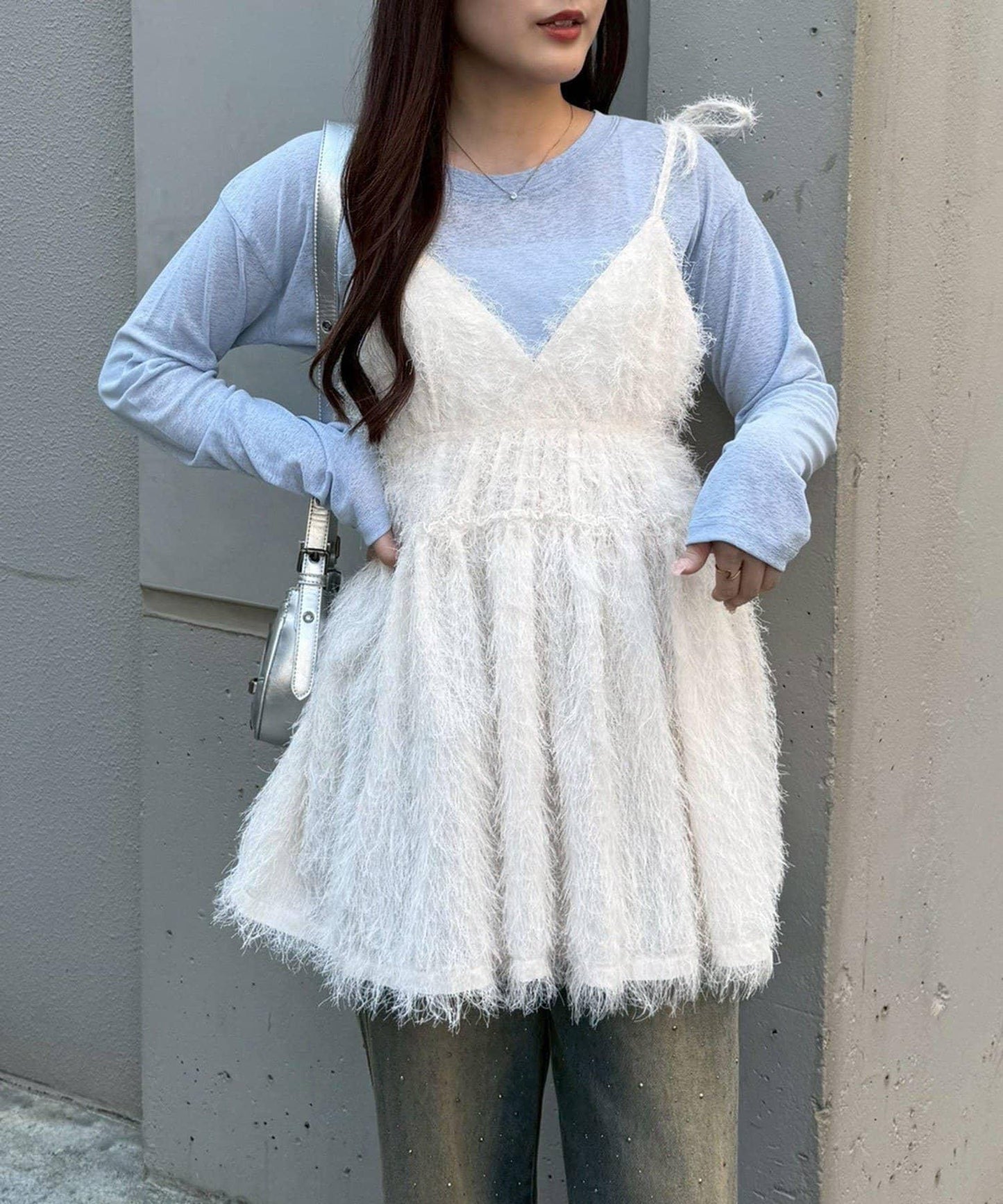 也適合疊穿！透視長袖T恤