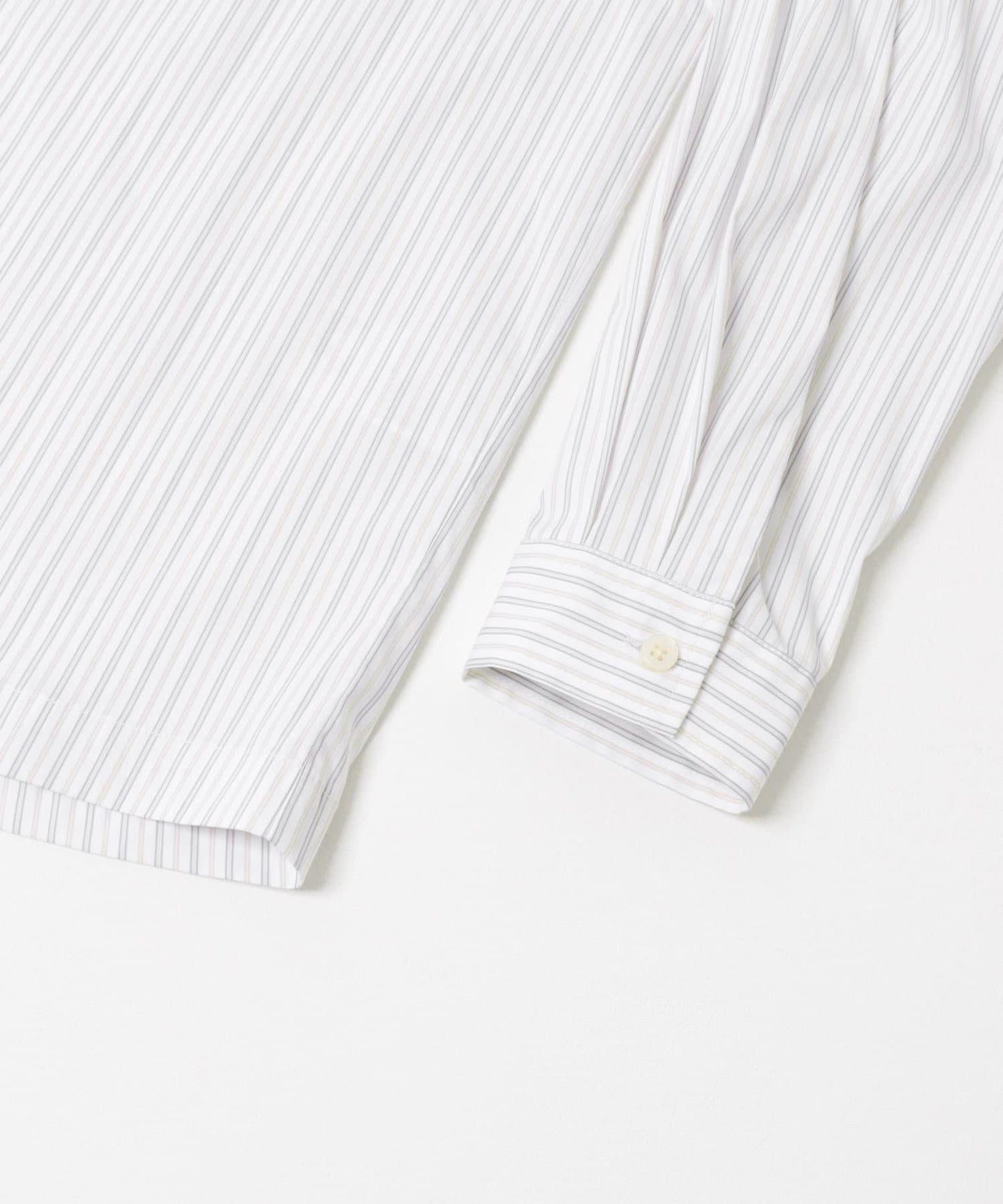 條紋連帽寬鬆襯衫