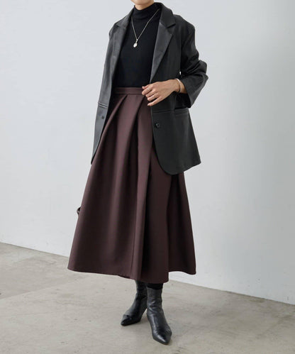 8月3日（週日）12點《15 quinze》雙面緞面半身裙