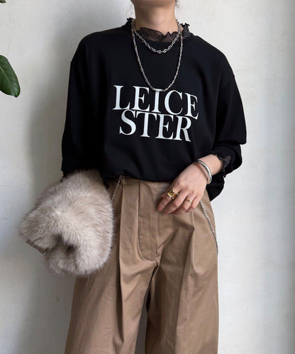 LEICESTER植絨疊穿長袖T恤