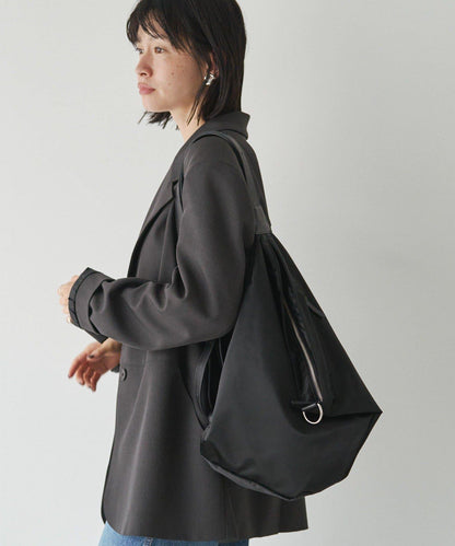 【PAL CLOSET限定商品】［可作單肩包、斜挎包、雙肩包］尼龍多用單肩包