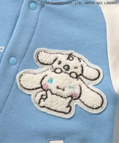 【リンク】《三麗歐》/棒球夾克風連體衣