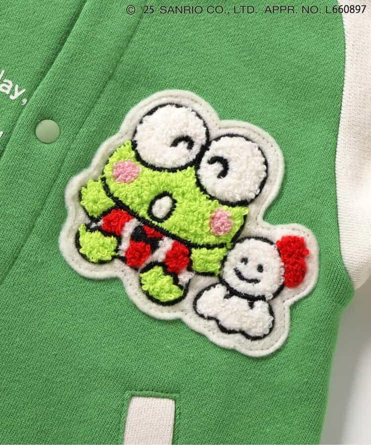 【リンク】《三麗歐》/棒球夾克風連體衣