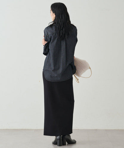 【20週年限定】牛仔蝴蝶結領襯衫