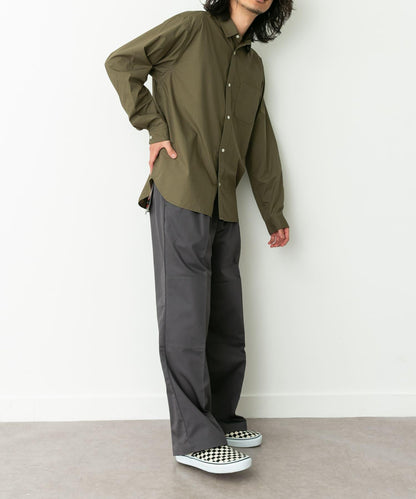 高密度府綢常規襯衫