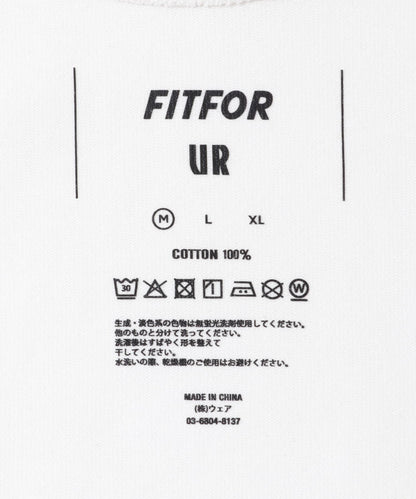 『聯名』FITFOR×URBAN RESEARCH寬鬆無袖T恤