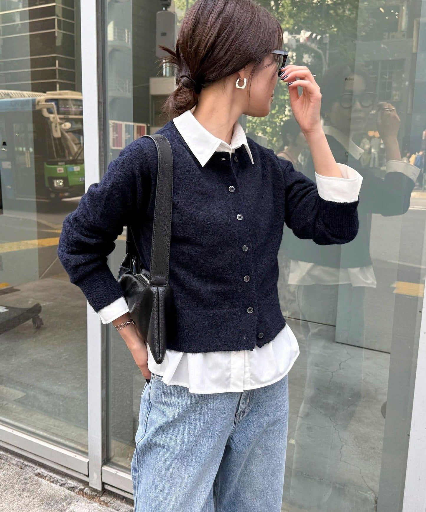 【@sora_522m企畫】羊毛混紡針織開衫