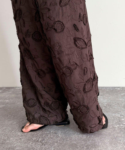 3D刺繡揹帶褲
