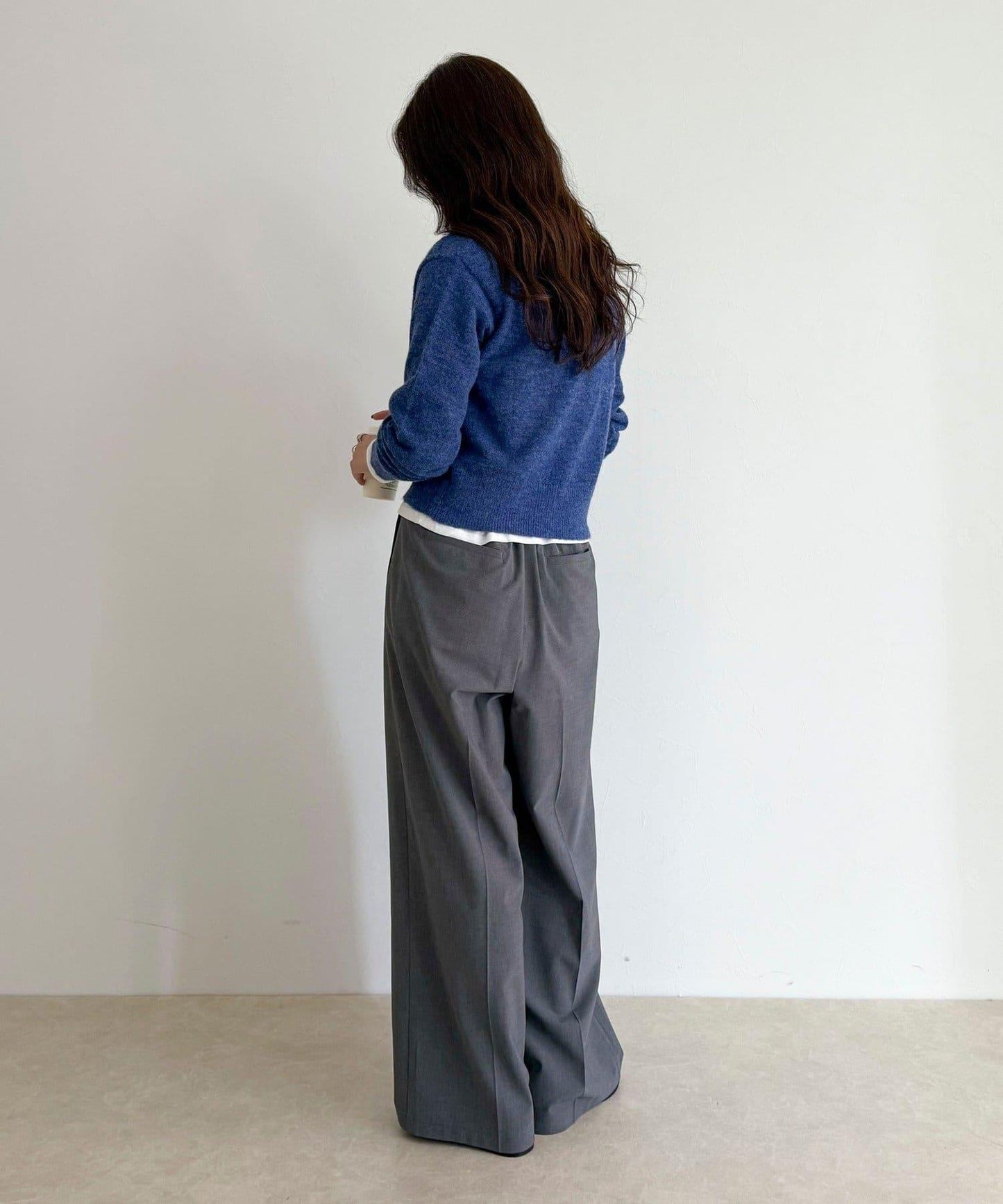 【@sora_522m企畫】羊毛混紡針織開衫