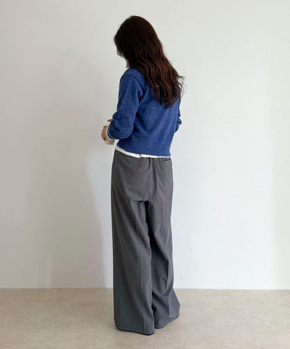 【@sora_522m企畫】羊毛混紡針織開衫