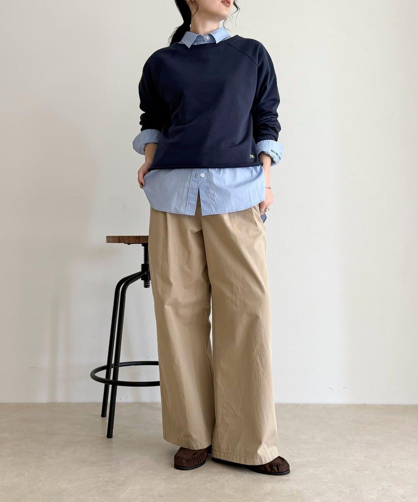 基礎刺繡襯衫