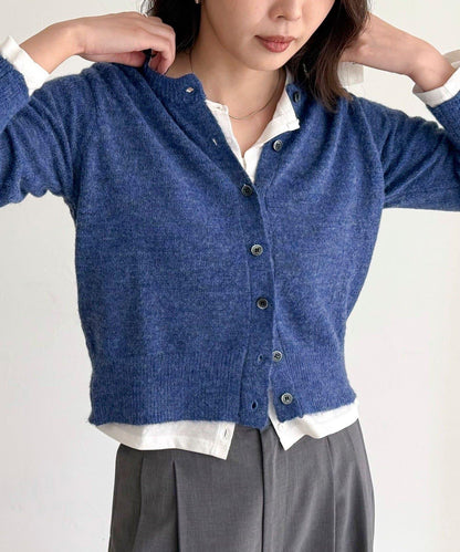 【@sora_522m企畫】羊毛混紡針織開衫