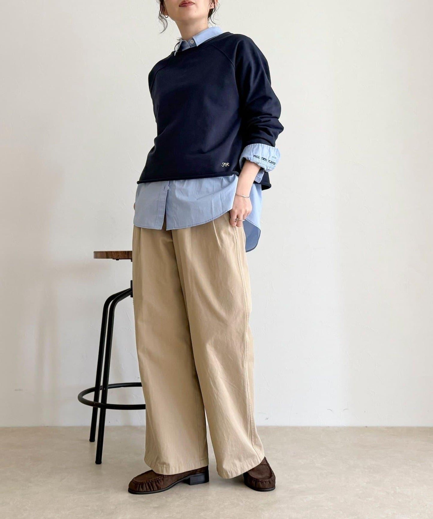 基礎刺繡襯衫