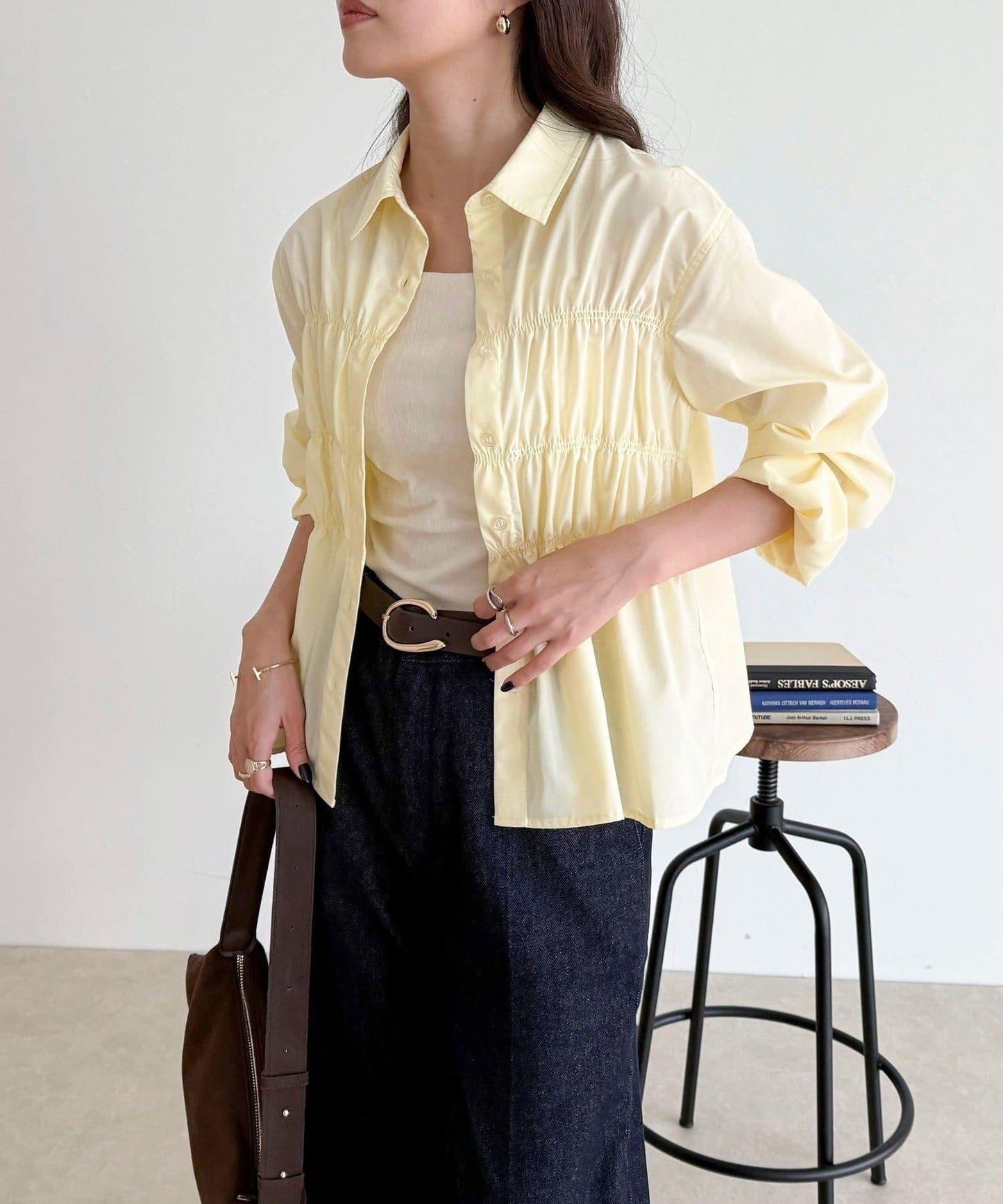 【@sora_522m企劃】褶皺襯衫