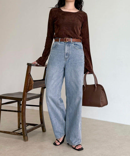 【@sora_522m企畫】基礎款直筒牛仔褲