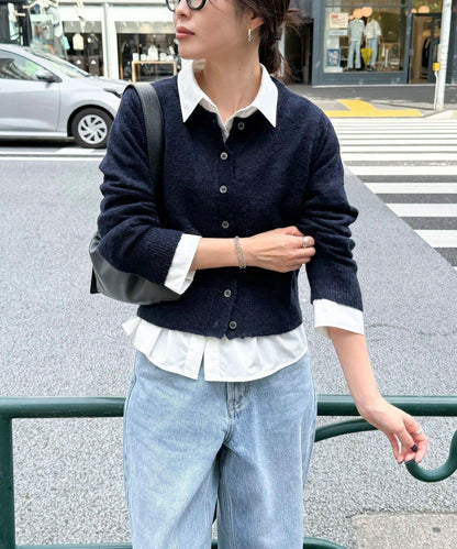【@sora_522m企畫】羊毛混紡針織開衫
