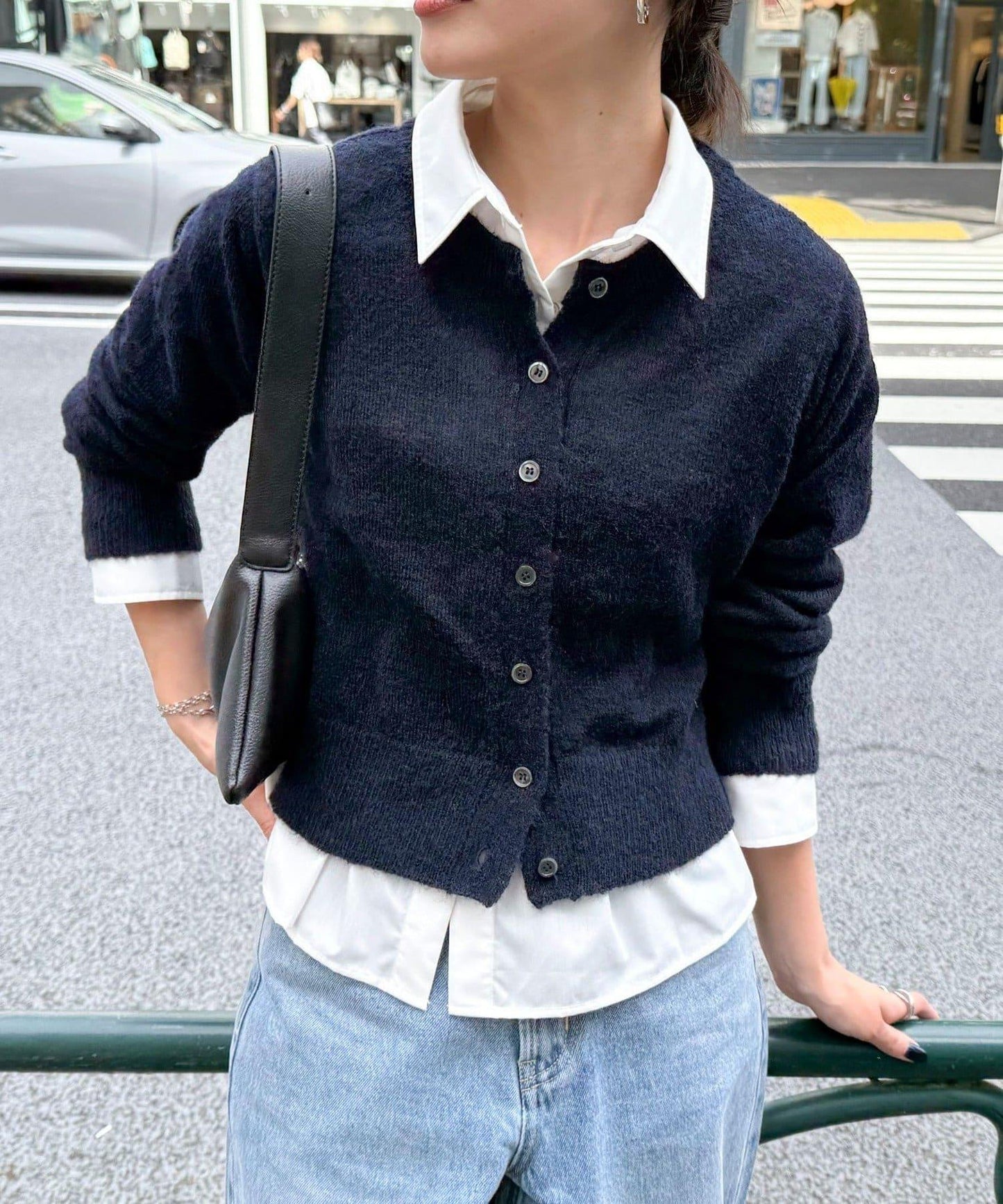 【@sora_522m企畫】羊毛混紡針織開衫