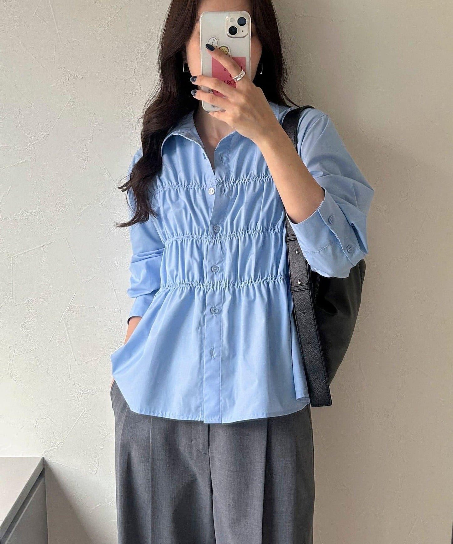 【@sora_522m企劃】褶皺襯衫