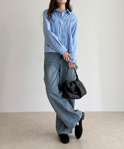 【@sora_522m企劃】褶皺襯衫