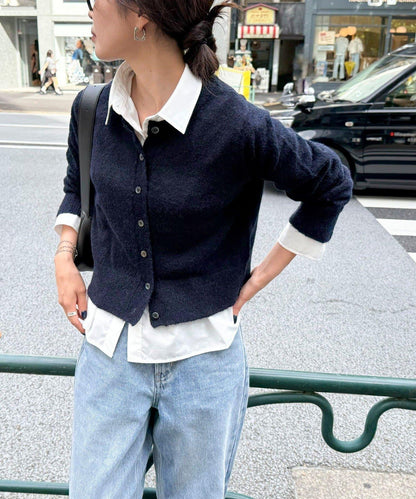 【@sora_522m企畫】羊毛混紡針織開衫