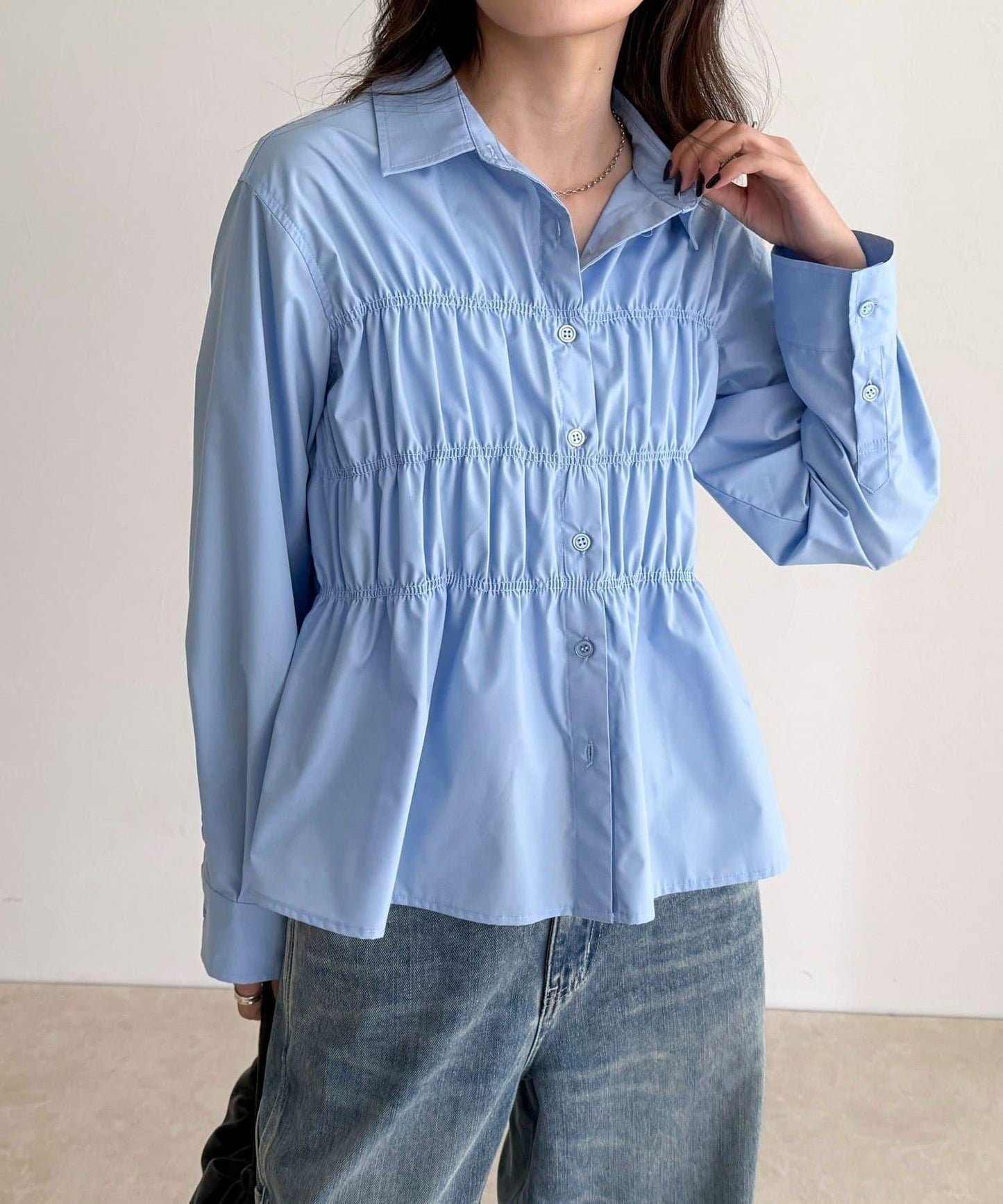 【@sora_522m企劃】褶皺襯衫