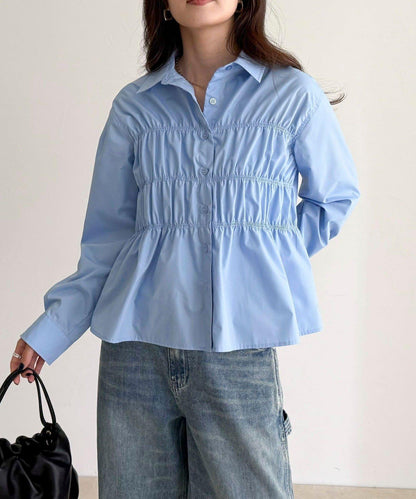 【@sora_522m企劃】褶皺襯衫